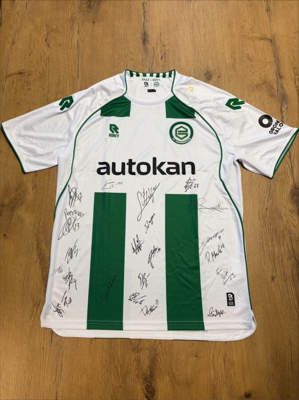 FC Groningen gesigneerd shirt